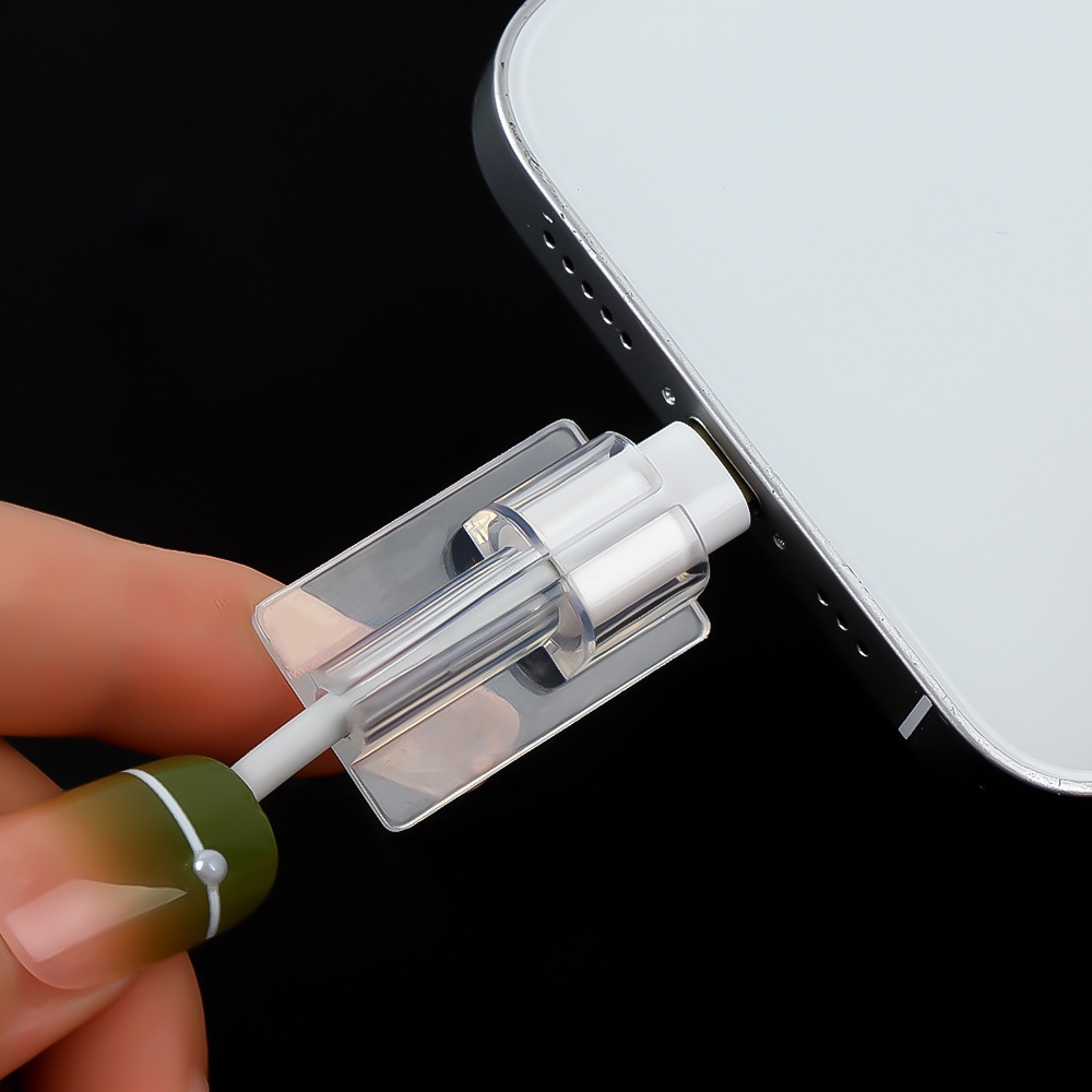 Transparent Cable Protector Anti-Breaking Cord Protector for ...