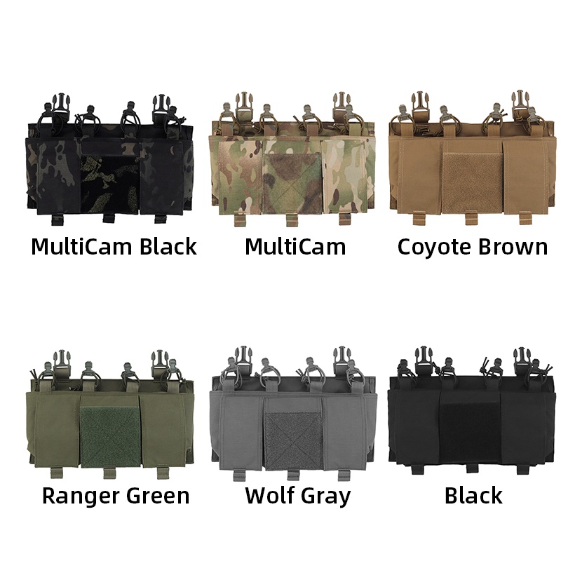 IDOGEAR Tactical Chest Rig Front panel Multi-function Tool Pouch For ...