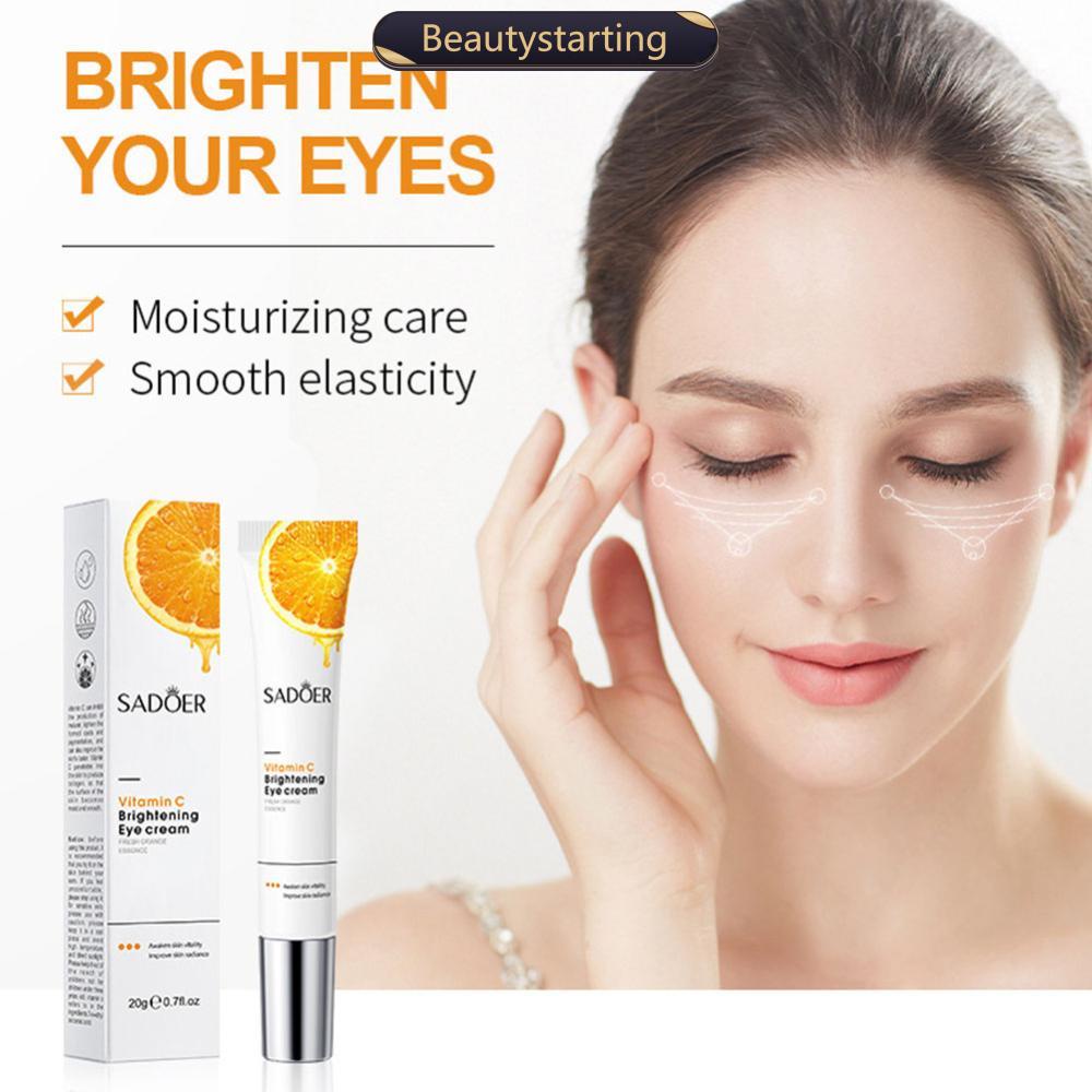BEAUTYSTARTING Moisturizing Care Vitamin C Brightening Eye Cream