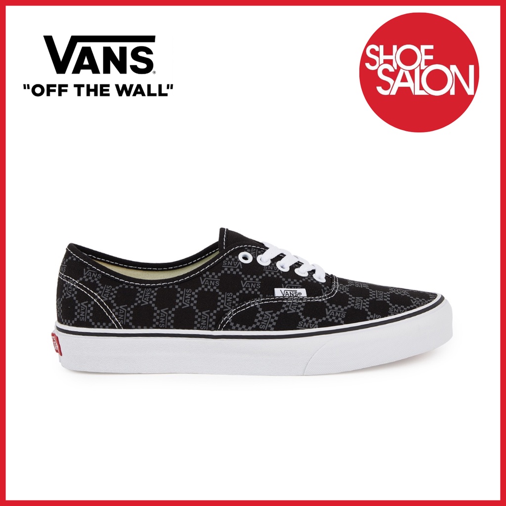 SHOE SALON Vans Authentic Unisex Shoes Monogram Black VN0A5KS9BLA Shopee Philippines