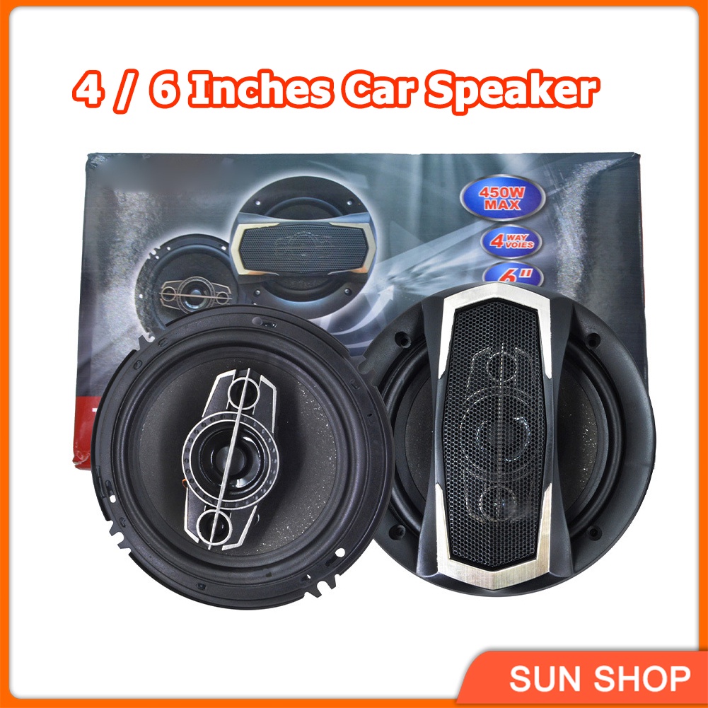 6 Inch TS1695S Car Modification Coaxial Speaker Car Audio Full Tone