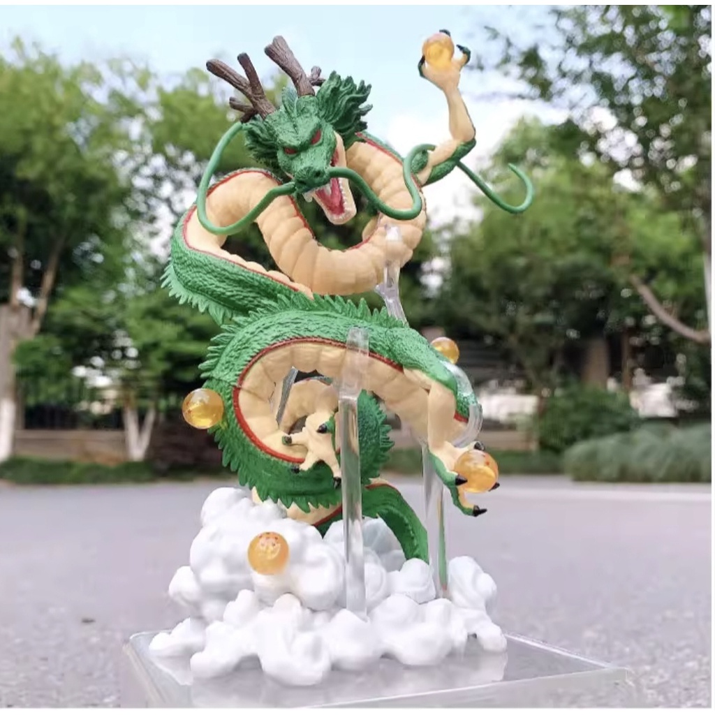 Anime Dragon Ball Z Shenron Figurine Doll Shenlong Dragon Action Figure ...