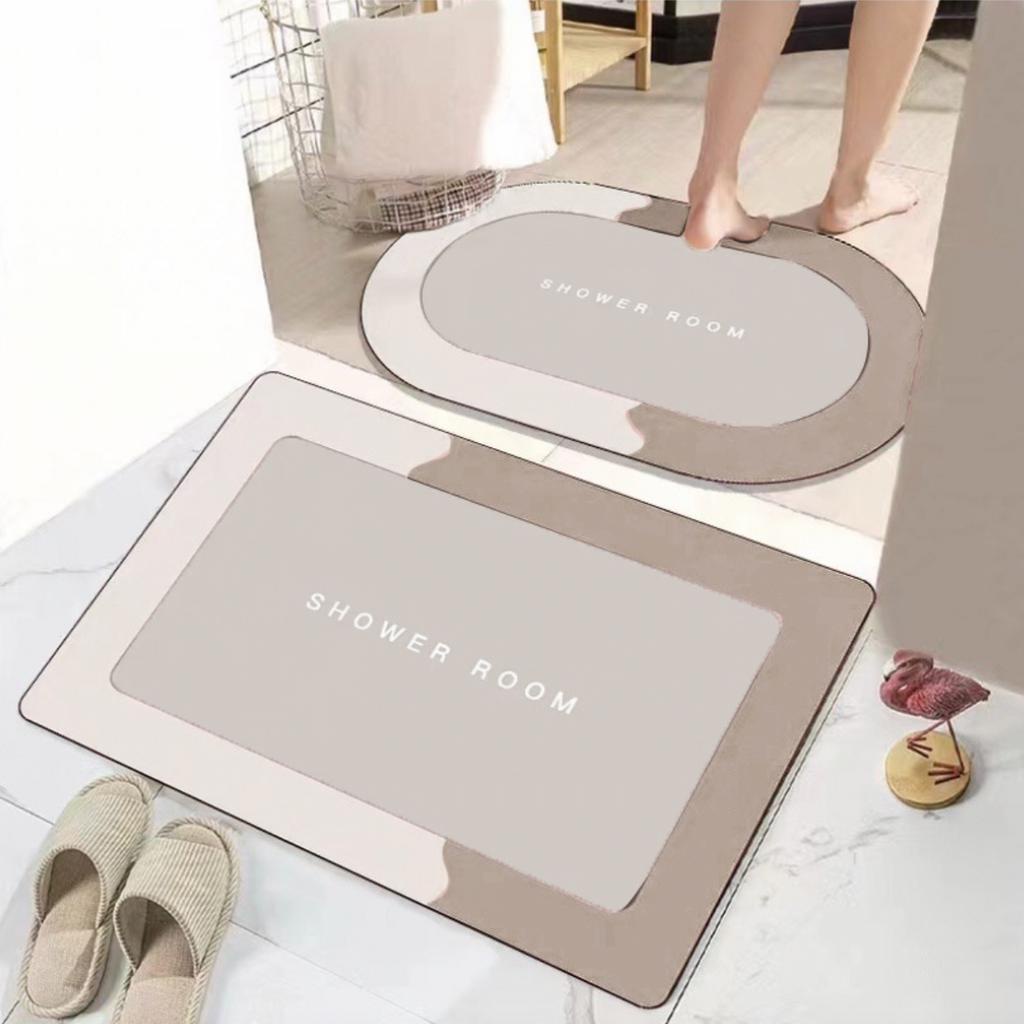 BUY 1 TAKE 1 Fast Drying Bathroom Mat Anti-Slip Absorbent Quick Drying ...