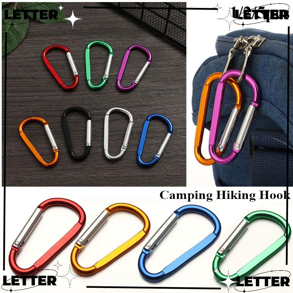 LET Climbing Button New Equipment Multicolor Aluminium Alloy Carabiner ...