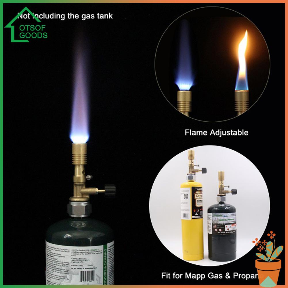 lotsofgoods Portable Propane Bunsen Burners Brass Propane Bottled Gas