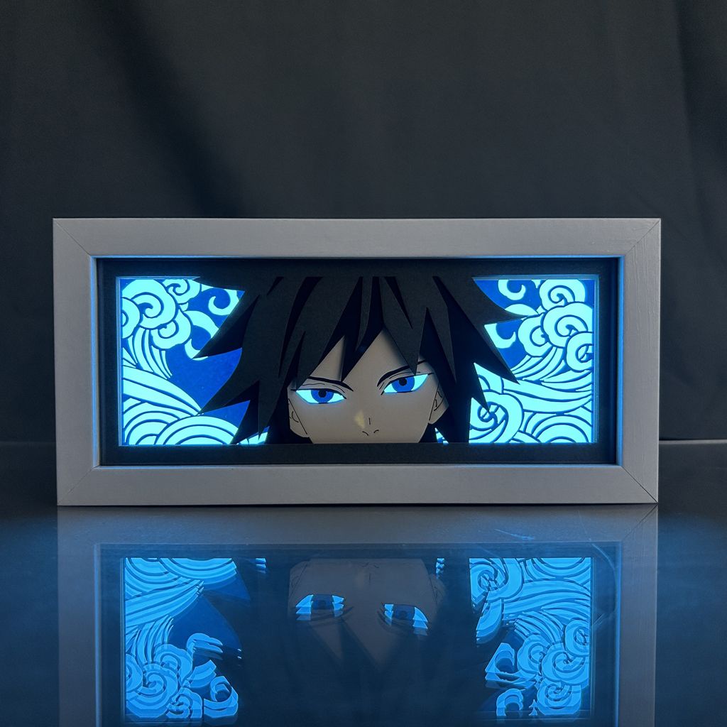 Anime Demon Slayer Light Box Home Creative Nightlight Manga Space ...