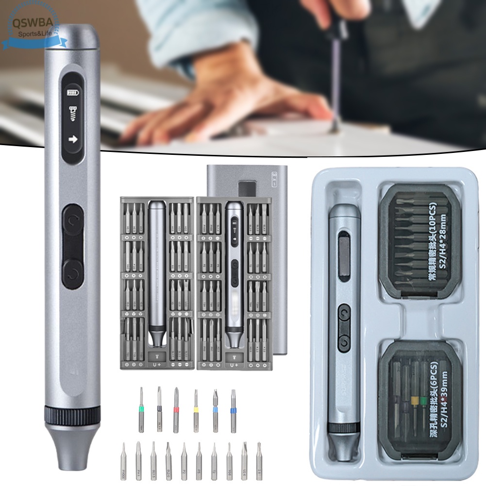 Straight Handle Electric Screwdriver Ergonomic Electric Screwdriver for ...