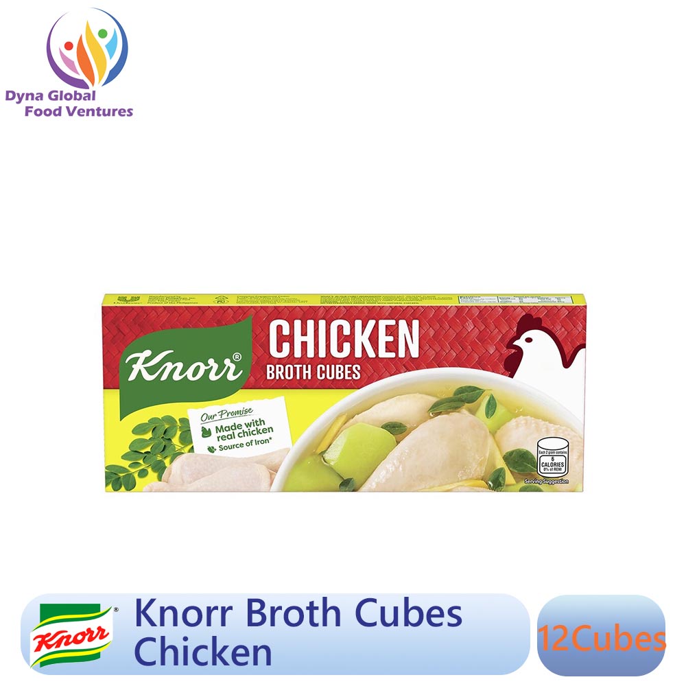 Knorr Chicken Broth Cubes Savers 120g Shopee Philippines