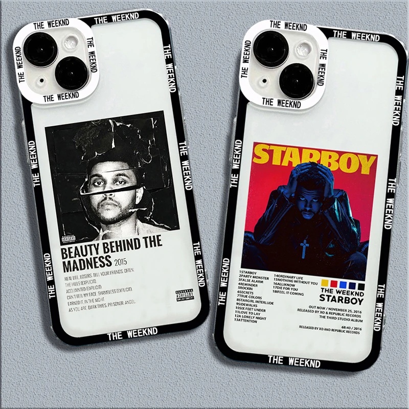 The Weeknd Minimalist Poster Phone Case For iPhone 16 15 14 13 12 11