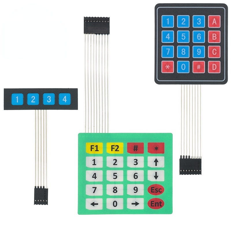 1x4 4x4 4x5 Keypad Keyboard Touch Button Switch Matrix Array Waterproof ...