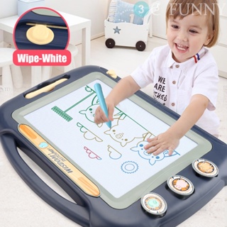 Magnetic Drawing Board Toddler Toys for Boys Girls, 12 Inch Magna Erasable  Doodle board for Kids A Colorful Etch Education Sketch Doodle Pad Toddler  Toys for Age 3-7 Year Old boy Girl 