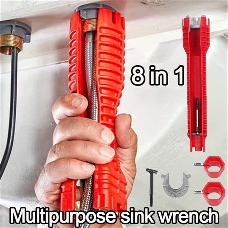 Sink wrench/water pipe wrench/sink installation tool /bathroom wrench