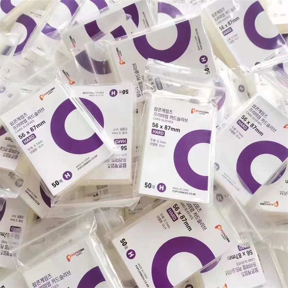 50Pcs Blueberry Sleeves Covers Idol Card Kpop Photocard Protector