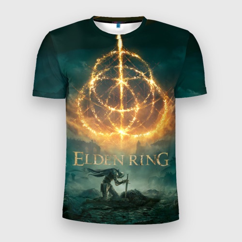 Men's T-shirt 3d Slim Elden Ring Key Art 