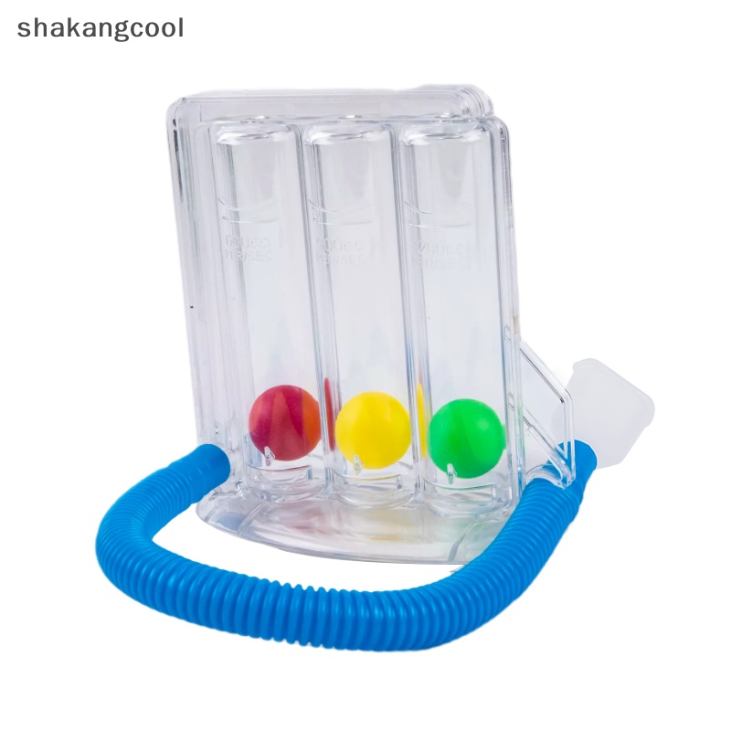 SCPH 3 Balls Breathing Exerciser Lung Function Improve Trainer