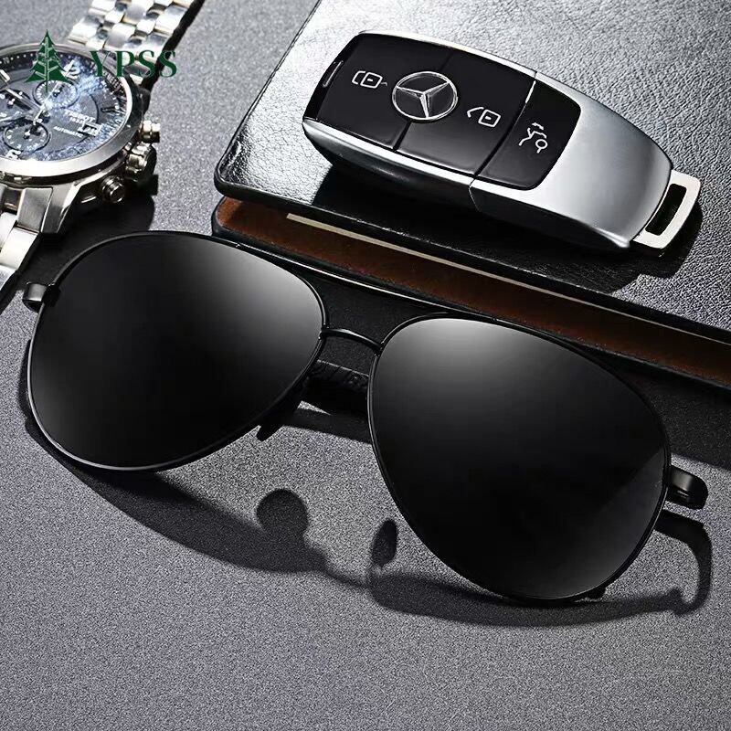 YPSS Aviator Sunglasses for Men's Photochromic Polarized UV400 Summer