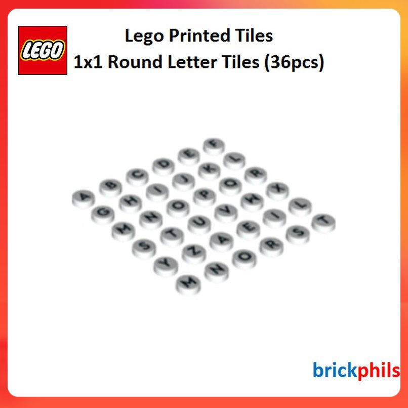 Lego best sale letter tiles