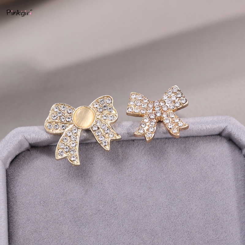 Fashion Women Girls Cute Bowknot Imitation Pearl Brooches Exquisite ...