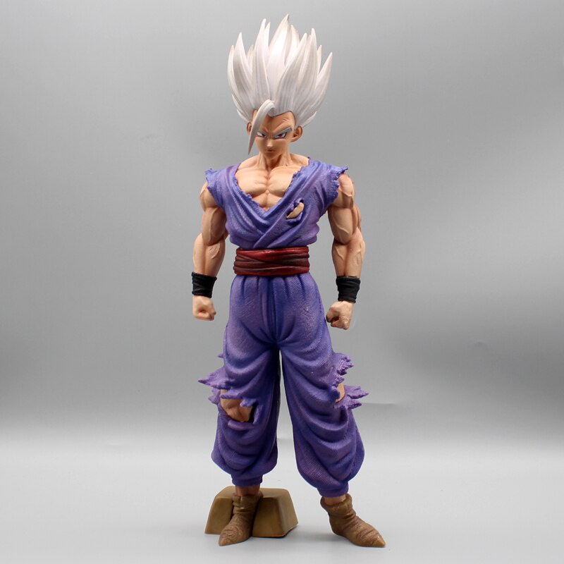 33cm Anime Dragon Ball Z White God Son Gohan Pvc Figure DBZ Super Hero ...