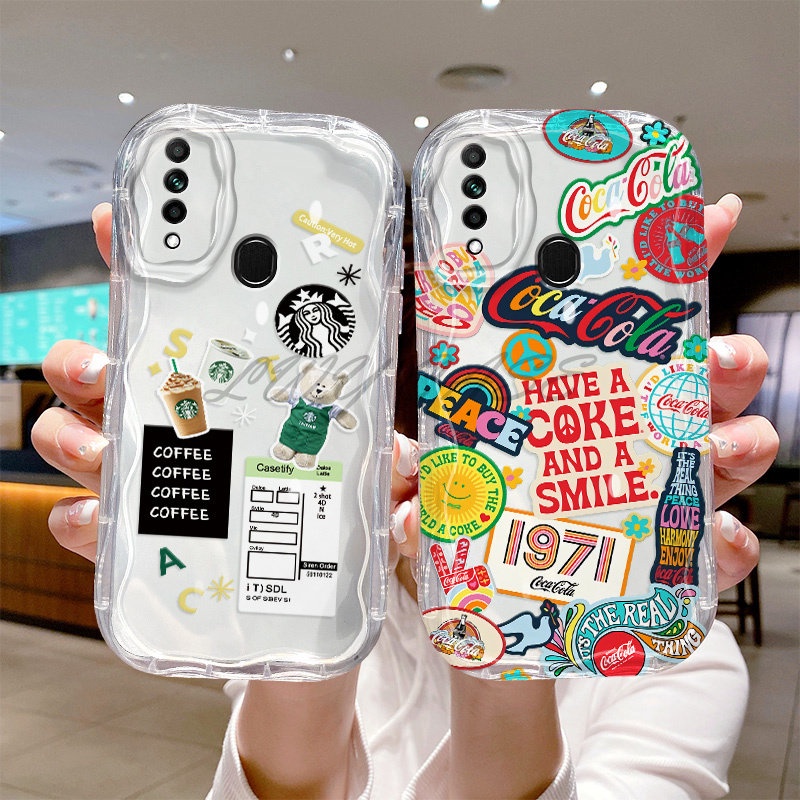 Sunrive Personalizzate Cover compatibile con vivo Y76 Y72 Y76s Y70 y55 y75 Y20i Y21 Y33s Y52s