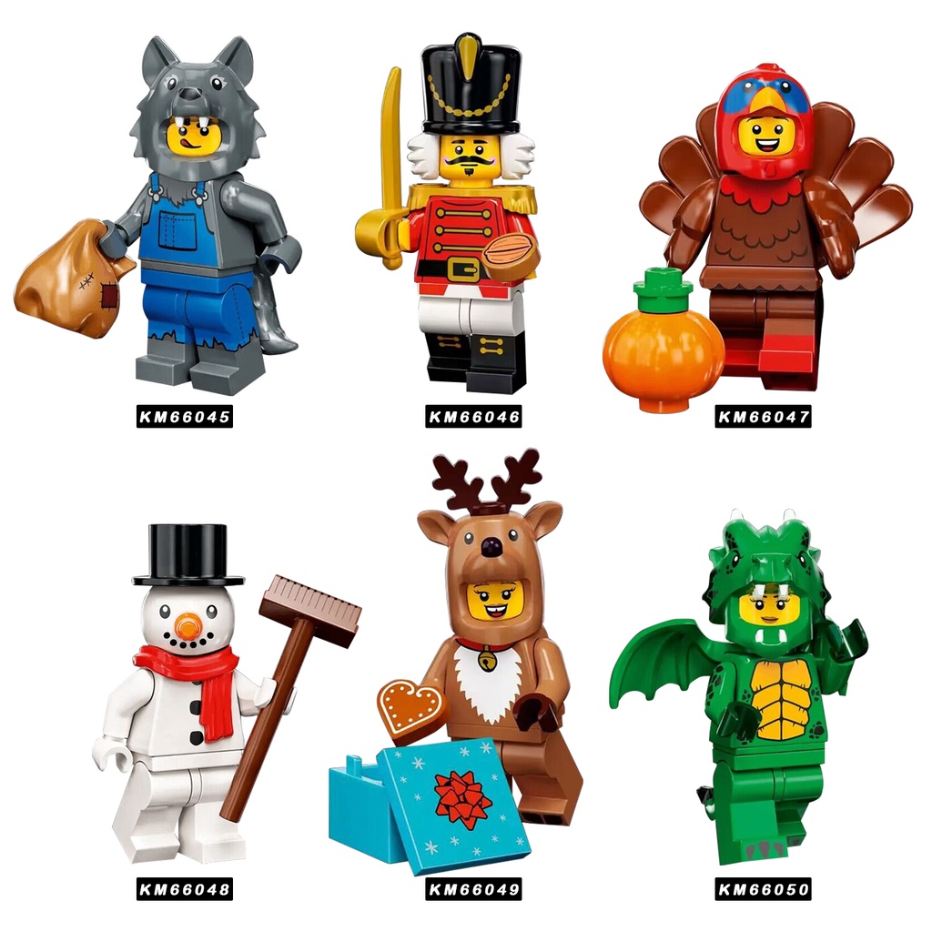 Mini Building Blocks Figure Series 23 Green Dragon Costume Nutcracker ...