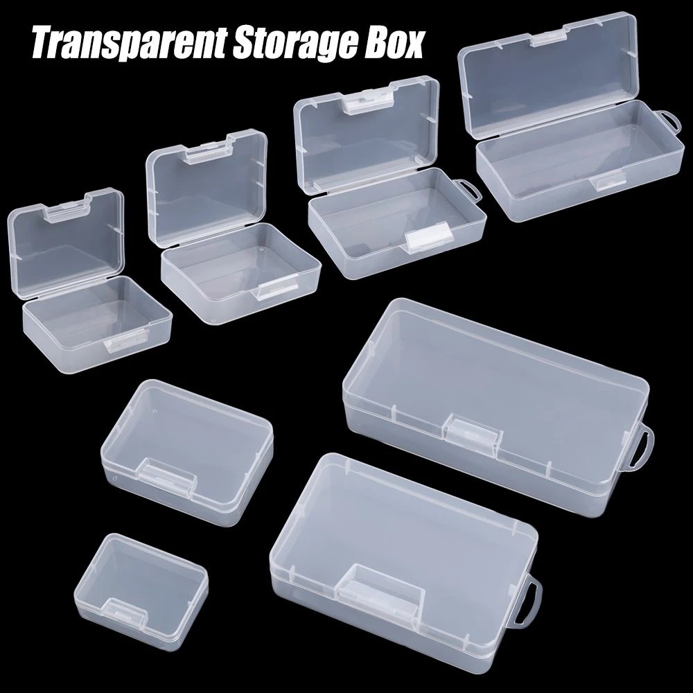 10 Styles Transparent Plastic Storage Jewelry Box Organizer/ Jewelry ...