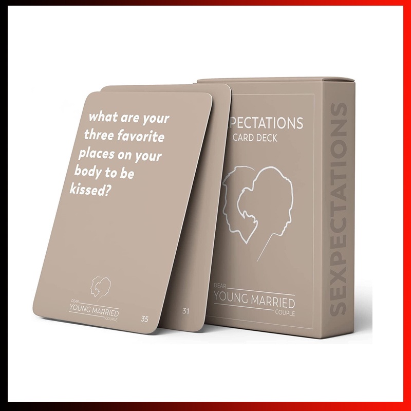Couples Card Game SEXPECTATIONS Card Deck Conversation Starters for