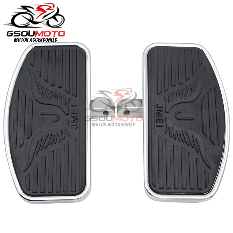 Motorcycle Rear Passenger Footboards Floorboards For KAWASAKI Vulcan 400 800 900 VN400 VN800