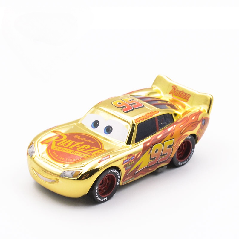 Voitures Disney Pixar Cars - Collection Lightning McQueen 1:55 - Métal Alliage - Jouet Enfant