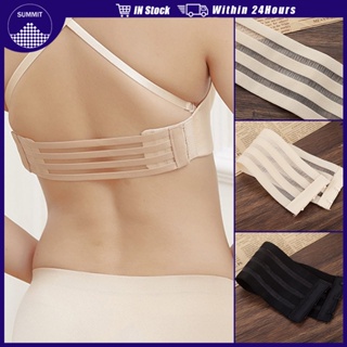 Women Bra Extender 1 Rows 3 Hooks Elastic Hollow Out Back Clasp
