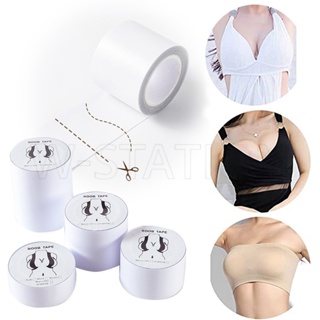 Women Boob Tape Nipple Cover 5M Body Invisible Bra DIY Breast Lift Tape  Lift Up Boob Tape Push Up Sticky Bra