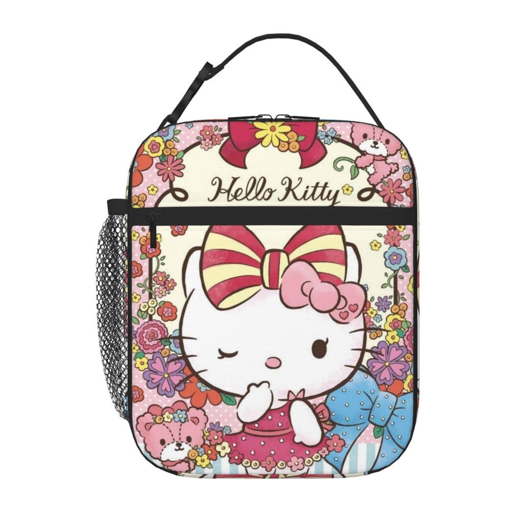 Hello Kitty Insulated Lunch Box Bag Portable Lunch Tote For Women Men And Kids