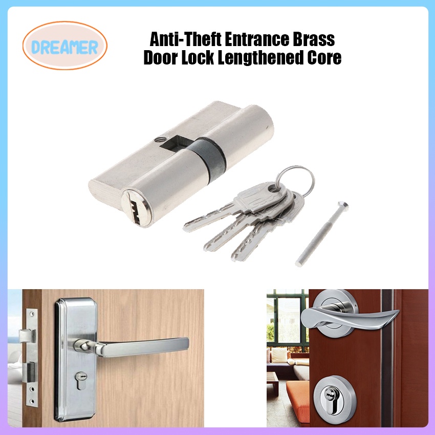 Security Aluminum Home Indoor Hardware Cylinder Lock Double Open Lock ...