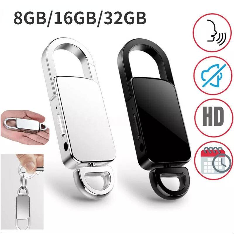 Mini Recorder Spy Audio Voice Recorder Hidden Device Sound 8G 16G 32G ...