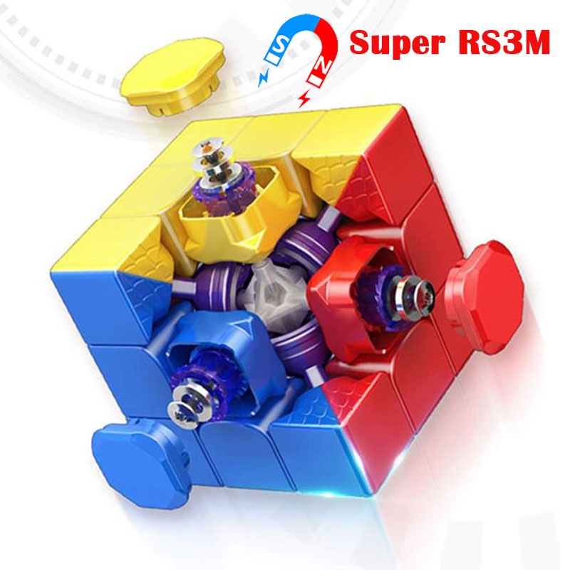 MoYu Super RS3M 2022 Maglev 3x3 Magnetic Ball Core Magic Cube ...