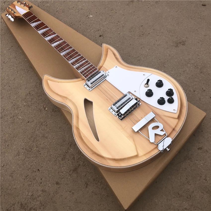 Rickenbacker 6 String Model 381 Semi-Acoustic Electric Guitar Vintage ...