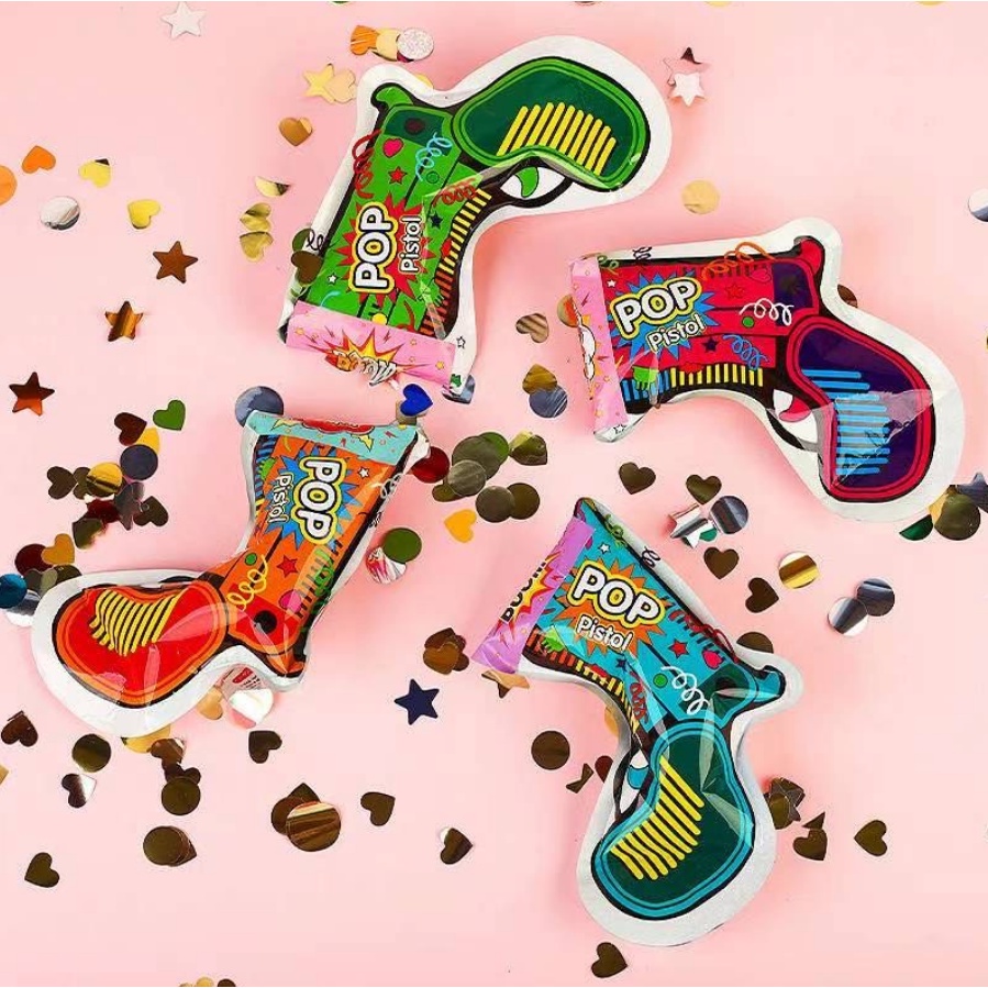 Automatic Inflatable Pistol Confetti Fireworks Gun Confetti Cannon