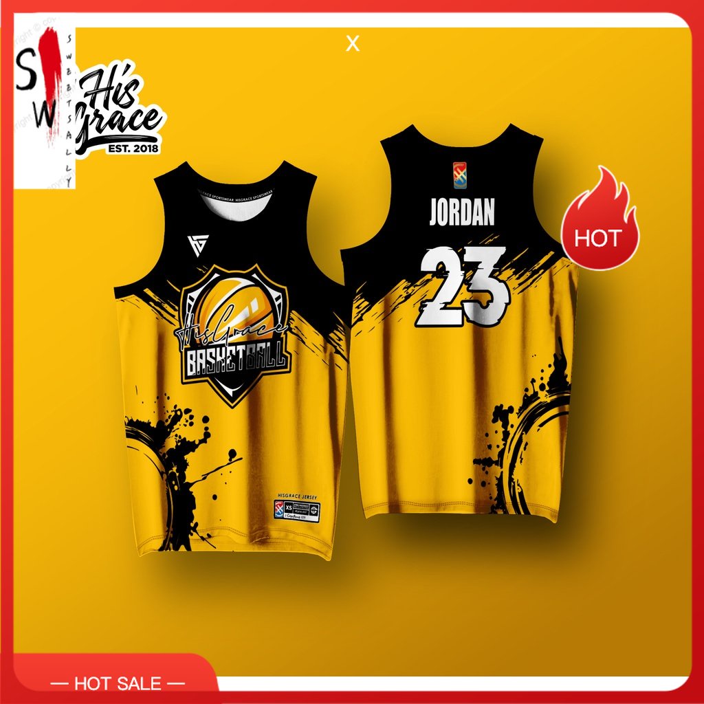 Basketball sublimation top jersey design