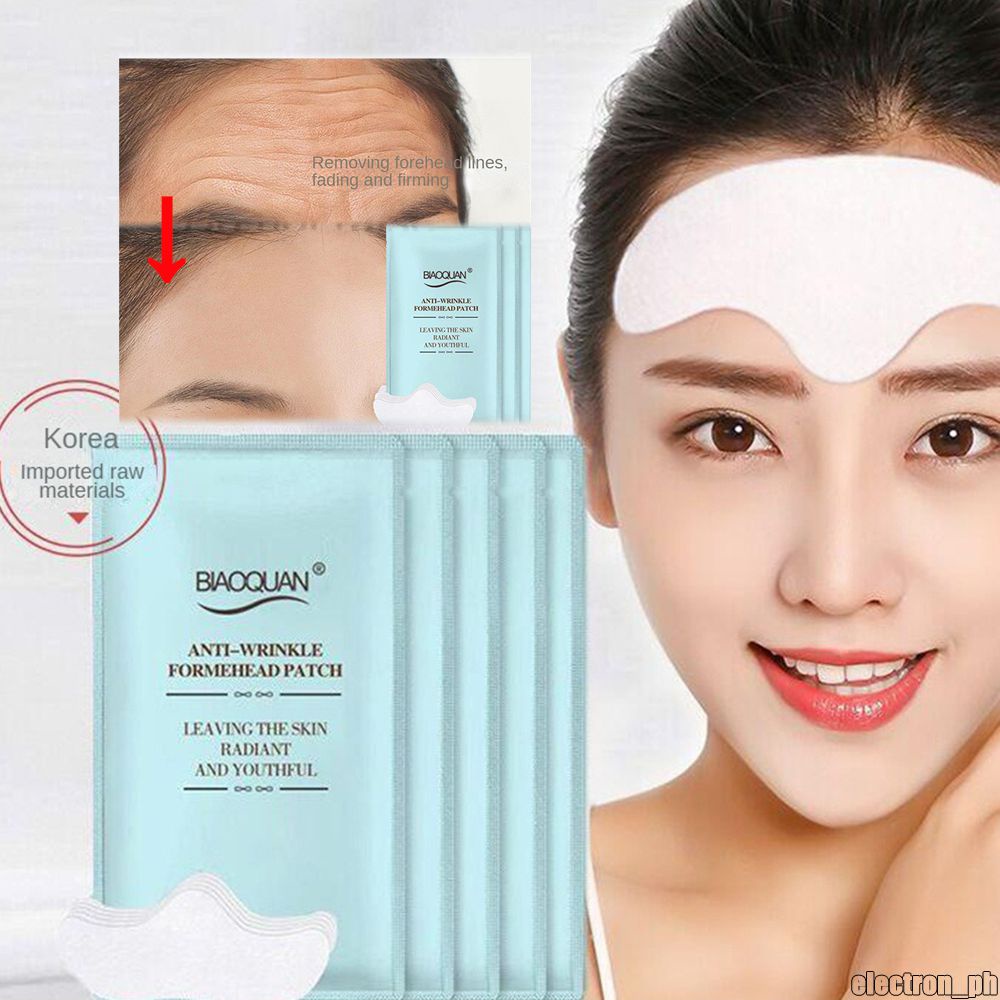 10PCS Forehead Wrinkle Patches Smooth Fine Lines And Wrinkles Protect ...