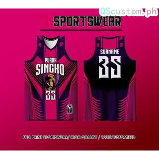 FULL SUBLIMATION JERSEY BLUE AND PINK UP FREE Customize Team Name Number  and Surname