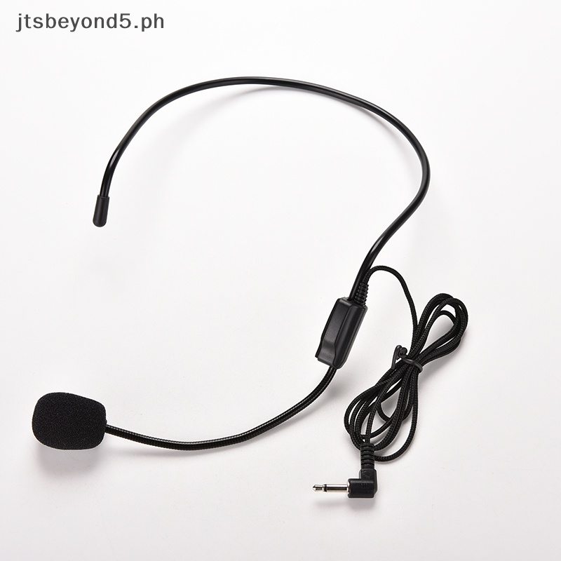  JTPH Vocal Wired Headset Microphone microfono For Voice Amplifier