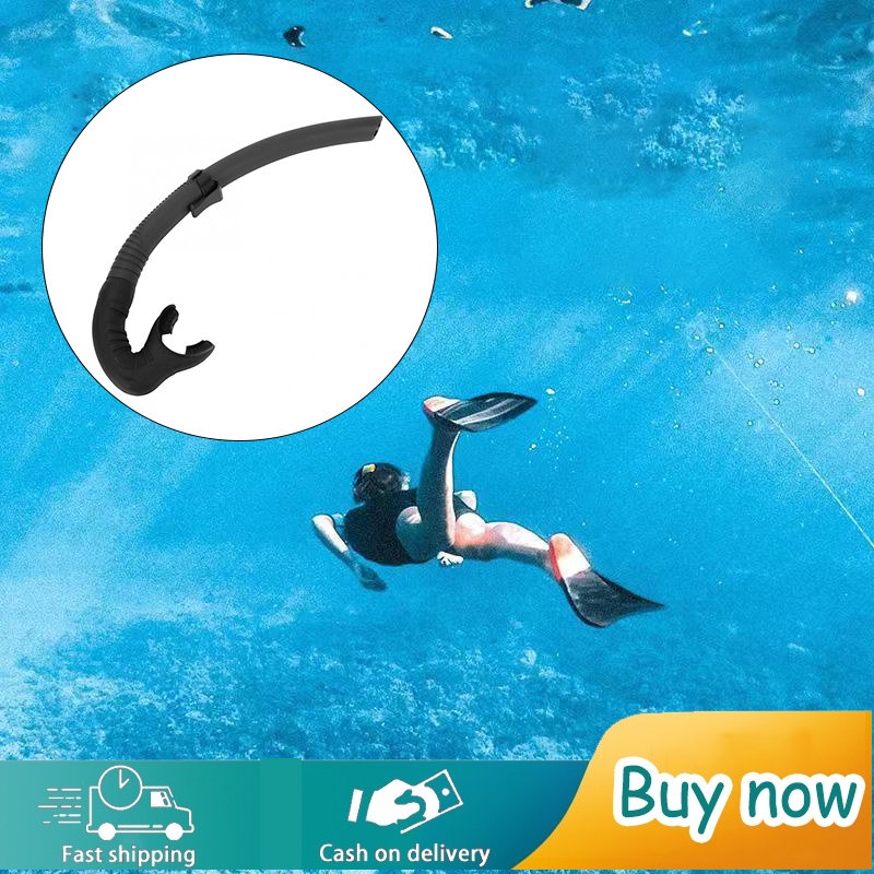 Freediving snorkel diving snorkeling equipment professional PVC ...