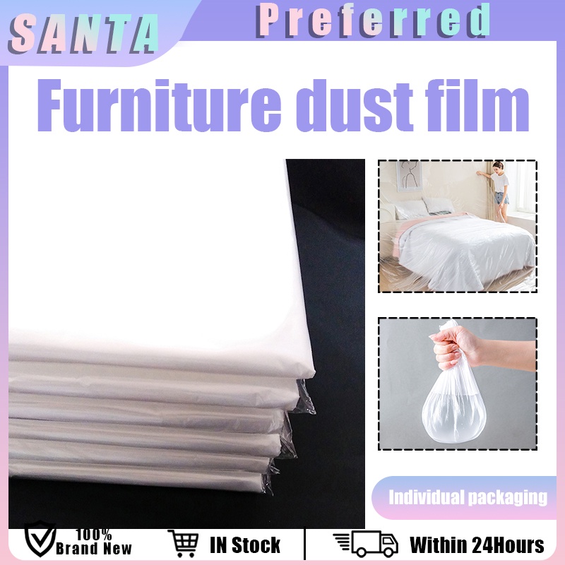 Plastic Furniture Dust Cover Bed Sofa Masking Film Waterproof Car Dust