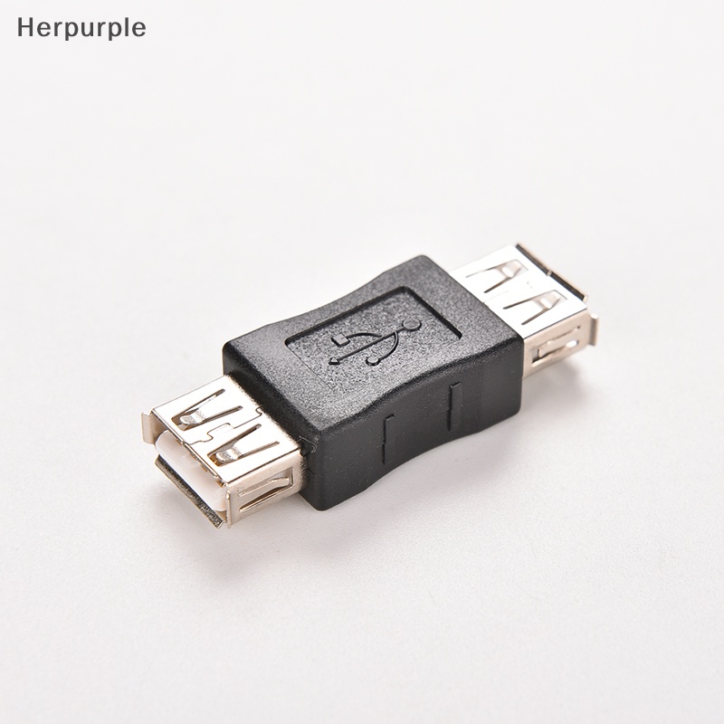 Herpurple USB 2.0 Type A Female to Female Adapter Coupler Gender ...