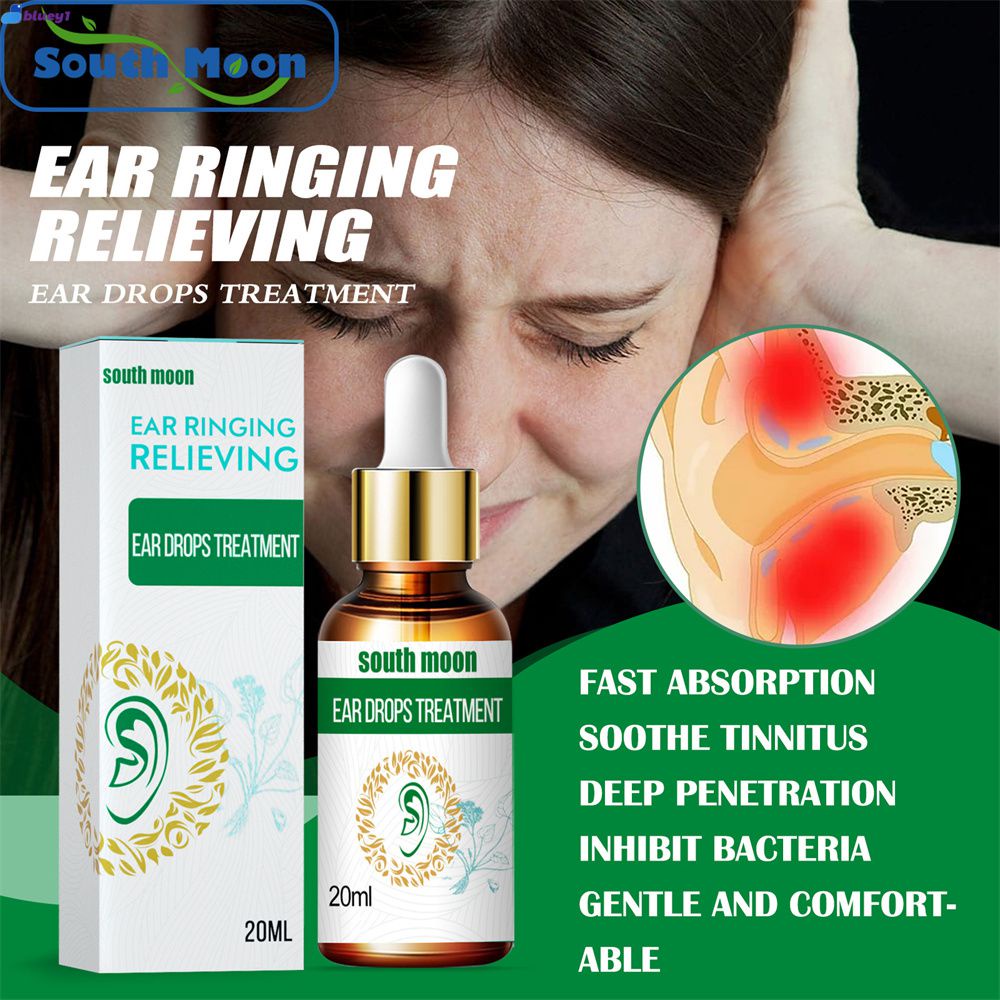 Southmoon Tinnitus Ear Drops Relieve Tinnitus Alleviate Headaches