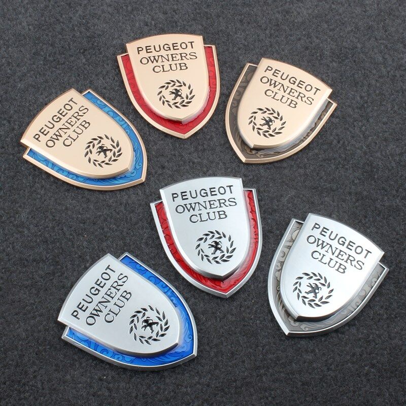 WQIUTT Auto Emblem Für Peugeot - Logo Aufkleber Für 508L 4008 5008 308 2008