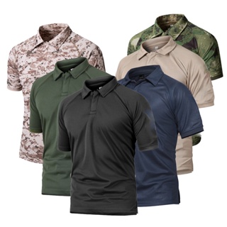 Tactical camouflage t-shirt Men Summer Sports Outdoor Short Sleeve ...