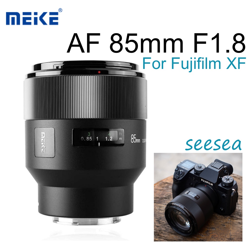 Objectif Meike Pro 85mm F1.8 Pour Fujifilm X – Autofocus, Compatible 8K, Léger Et Net