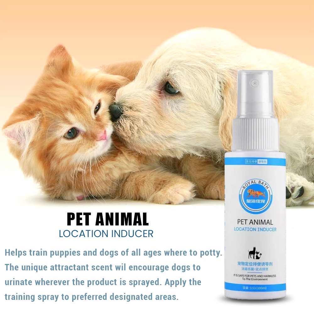 Dog Pee Inducer Spray Pet Potty Training Spray Pet Toilet Training for