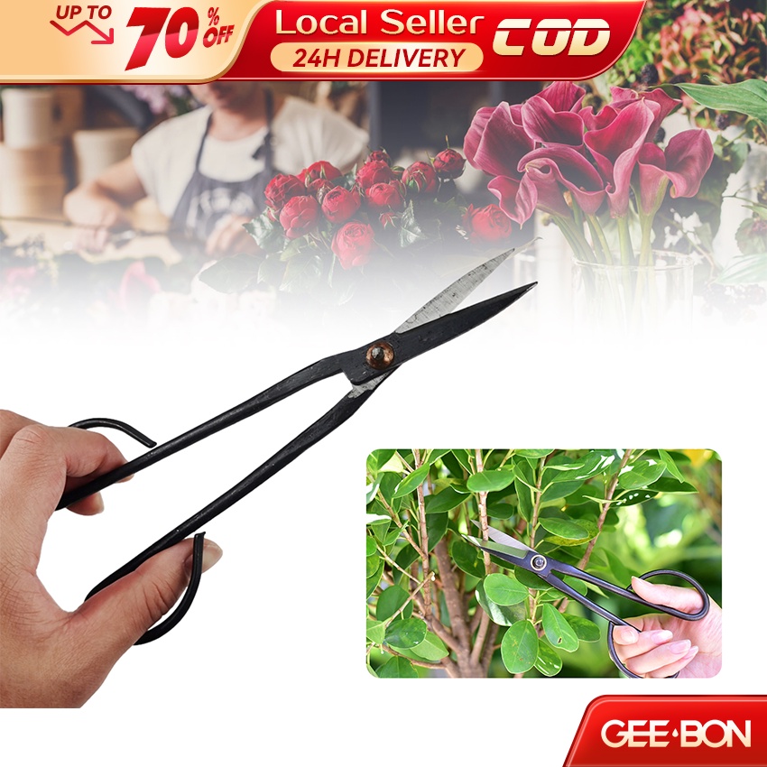 GEEBON Long Handle Scissor Bonsai Scissor Gardening Plant Branch Shear